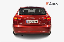 Punainen Audi A3 2012 kuva 3.
