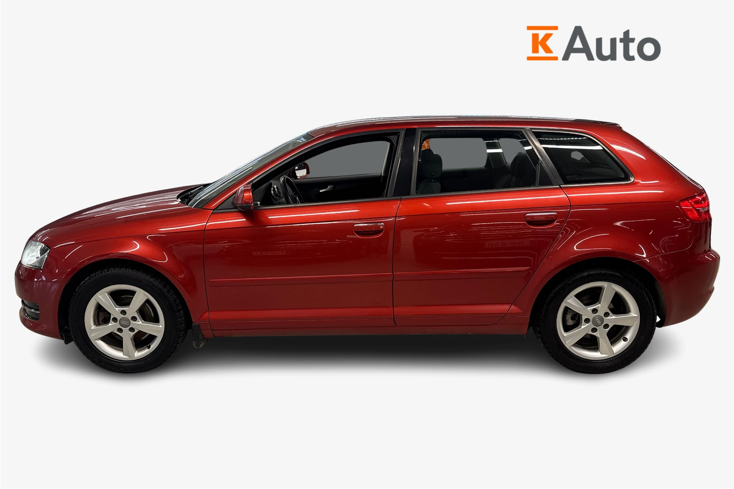 Punainen Audi A3 2012 kuva 5.