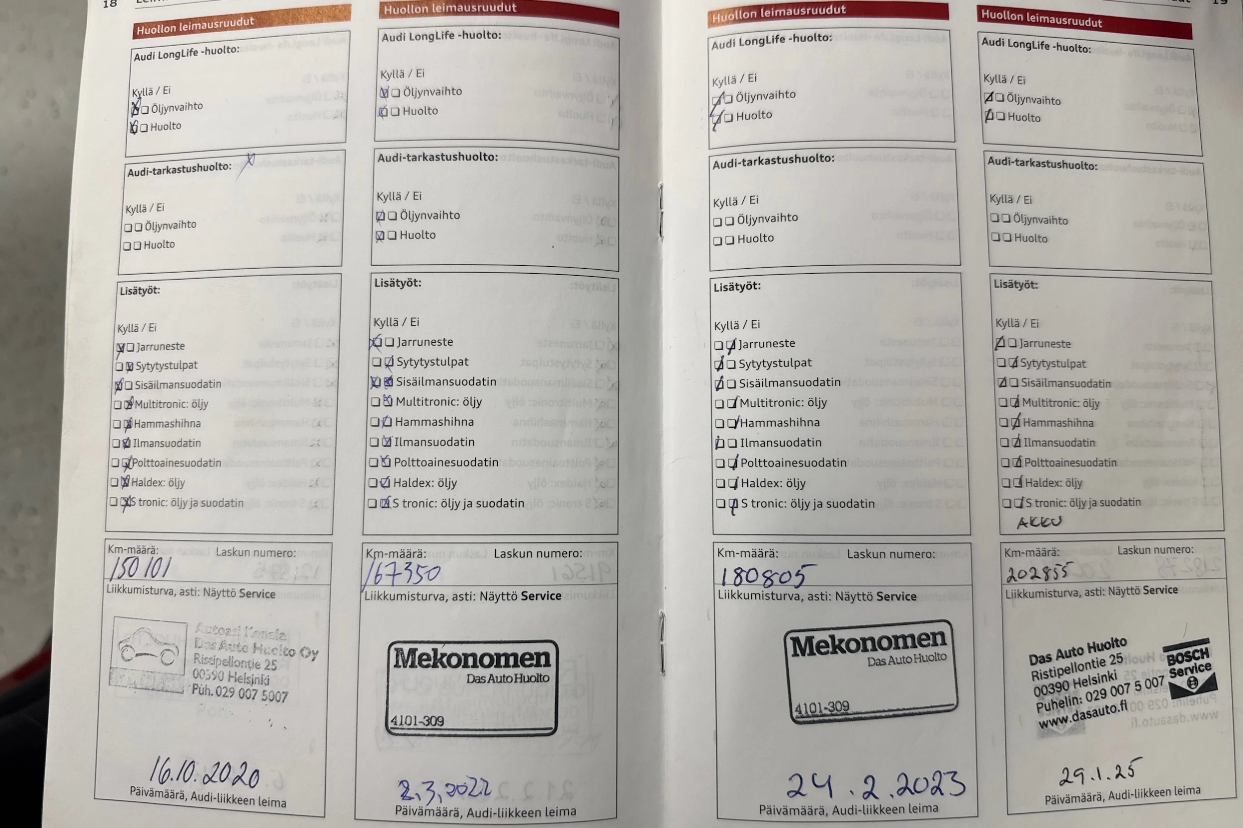 Punainen Audi A3 2012 kuva 20.