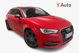 punainen Audi A3 2012 kuva 1.