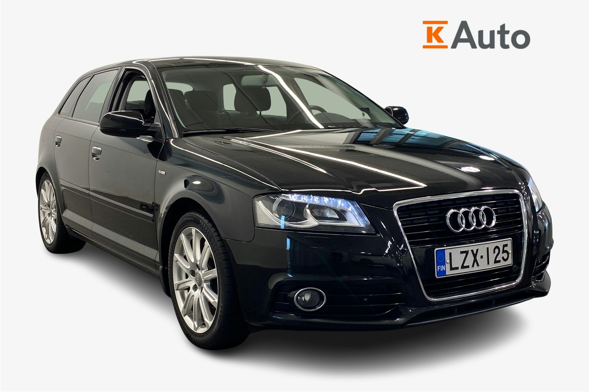 Musta Audi A3 2012 kuva 1.