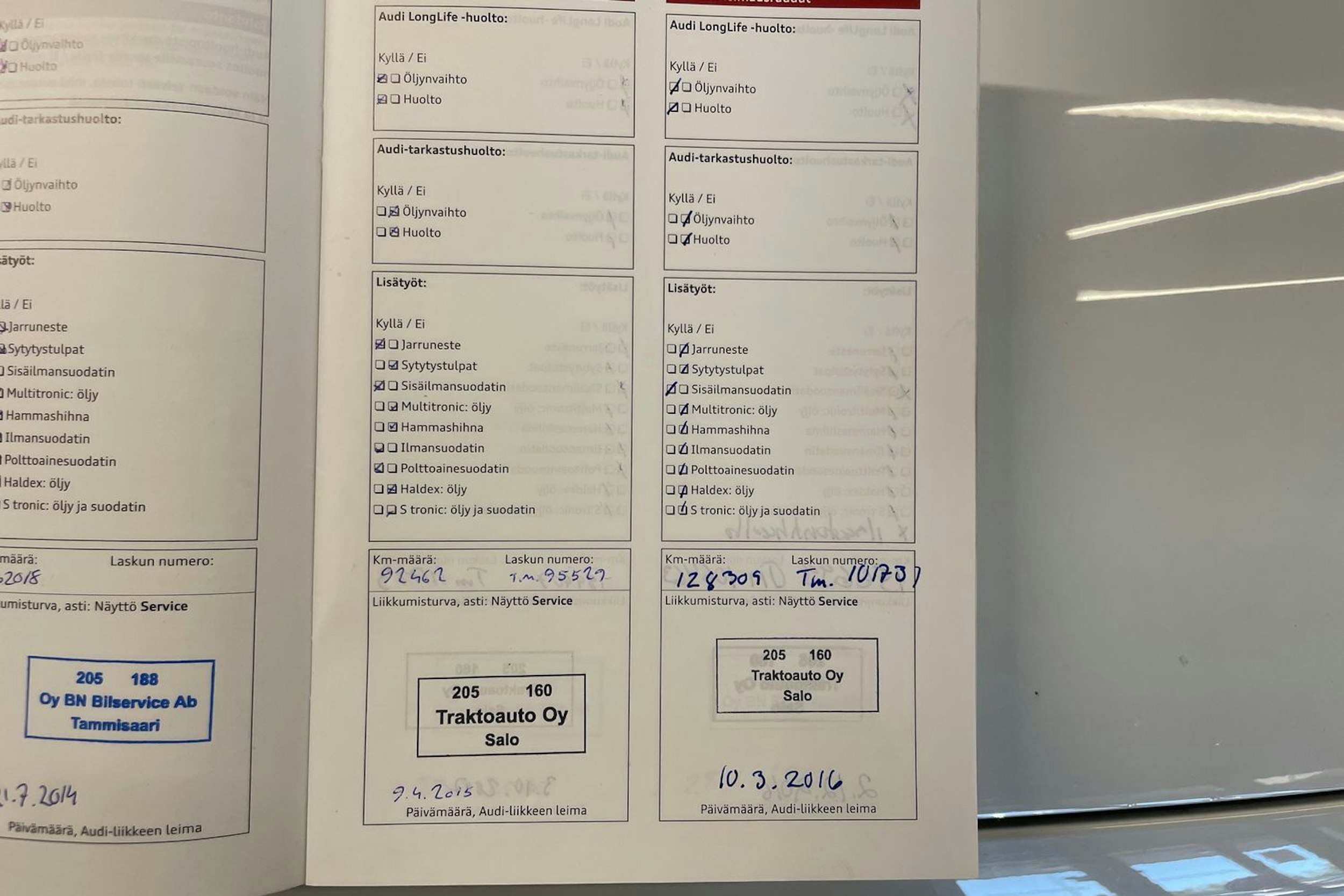 valkoinen Audi A3 2012 kuva 24.