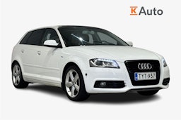 valkoinen Audi A3 2012 kuva 1.