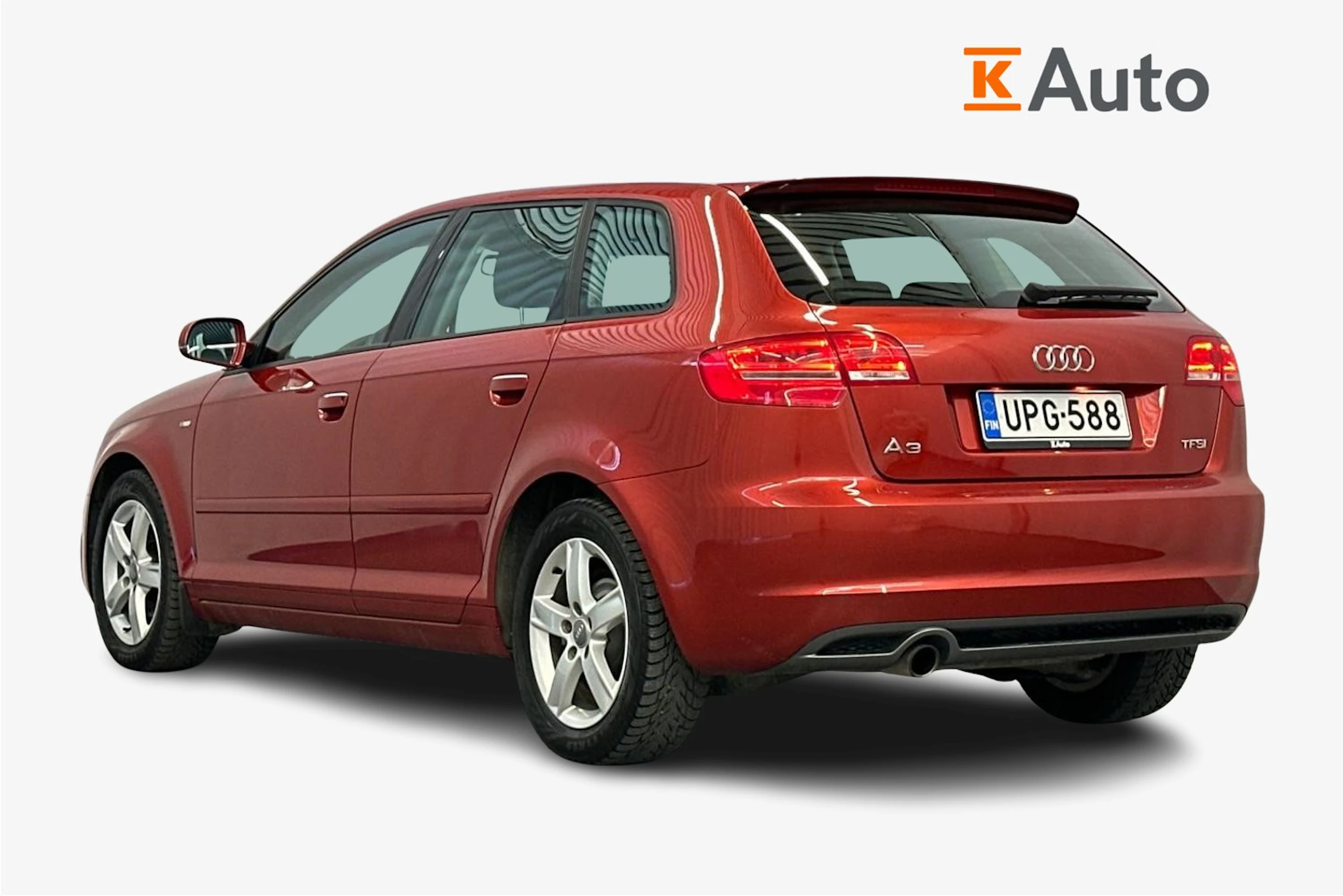 Punainen Audi A3 2012 kuva 3.