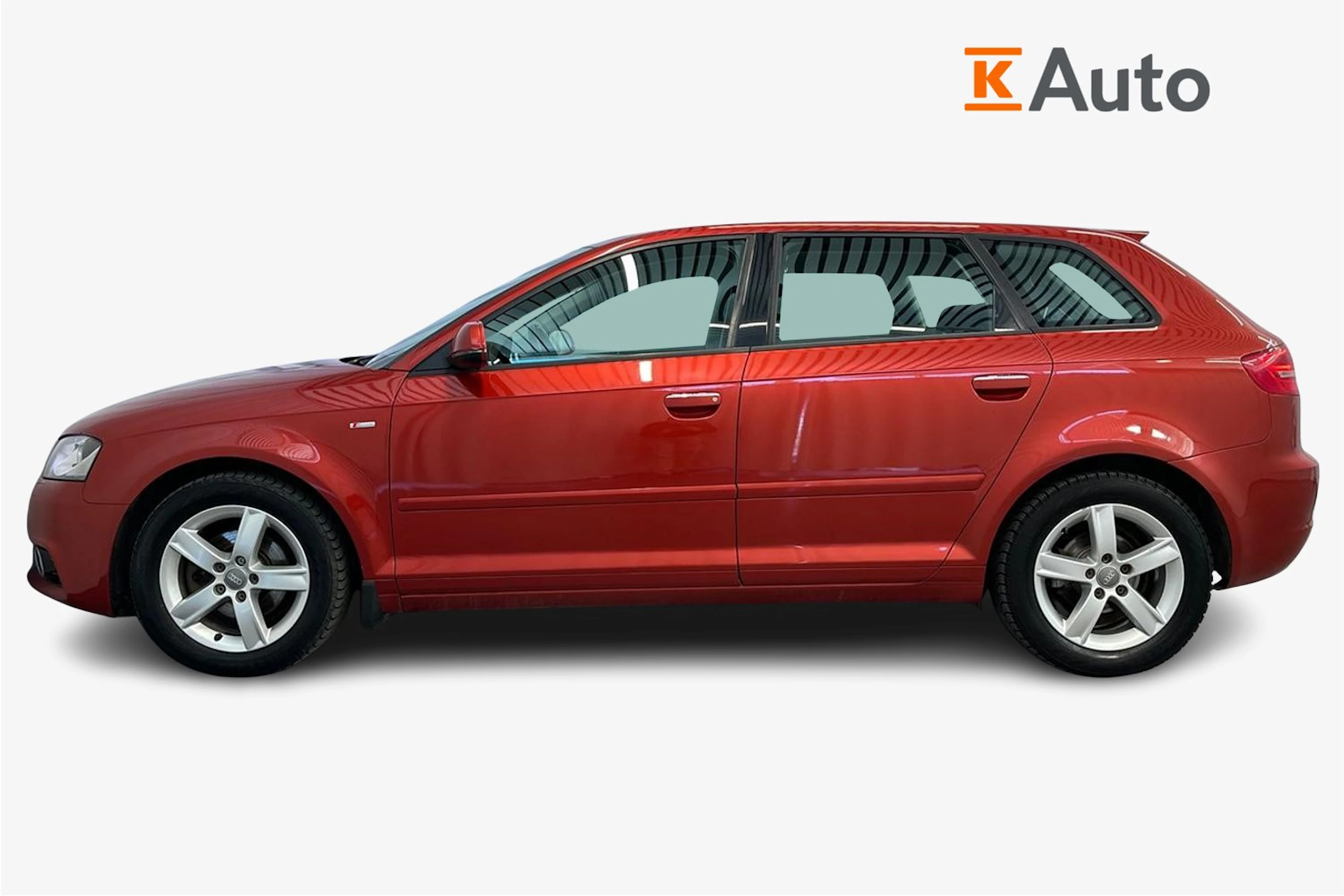 Punainen Audi A3 2012 kuva 7.