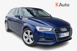 Sininen Audi A3 2013 kuva 1.