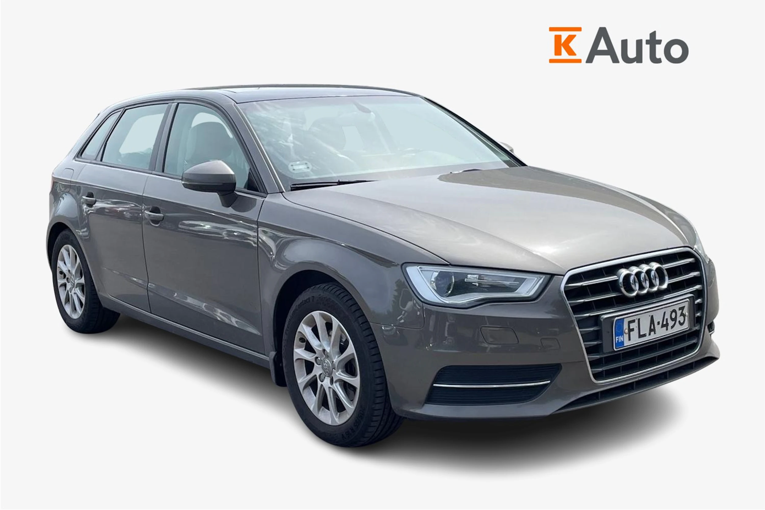 Harmaa Audi A3 2013 kuva 1.