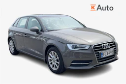 Harmaa Audi A3 2013 kuva 1.