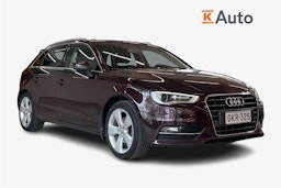 Punainen Audi A3 2013 kuva 1.