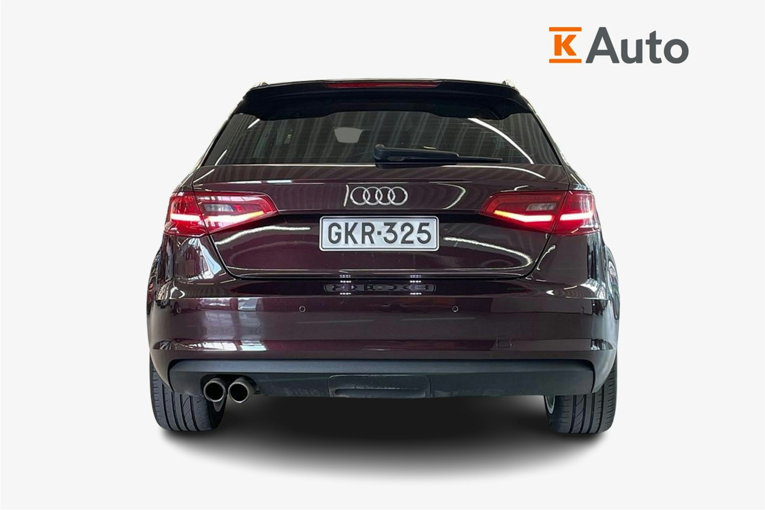 Punainen Audi A3 2013 kuva 3.