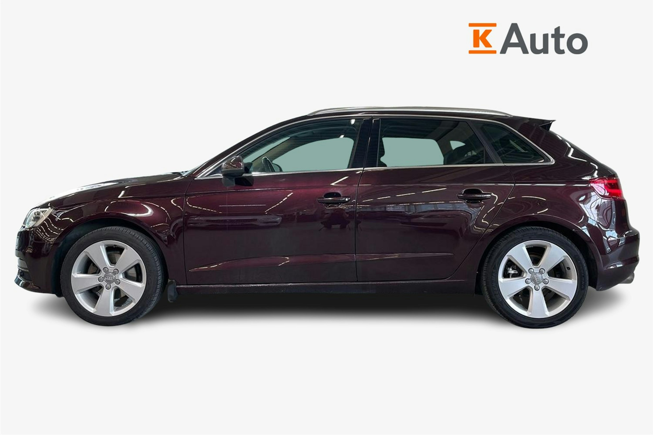 Punainen Audi A3 2013 kuva 6.