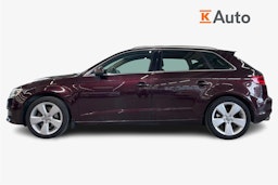 Punainen Audi A3 2013 kuva 6.