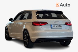 Valkoinen Audi A3 2013 kuva 2.