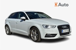 valkoinen Audi A3 2013 kuva 1.