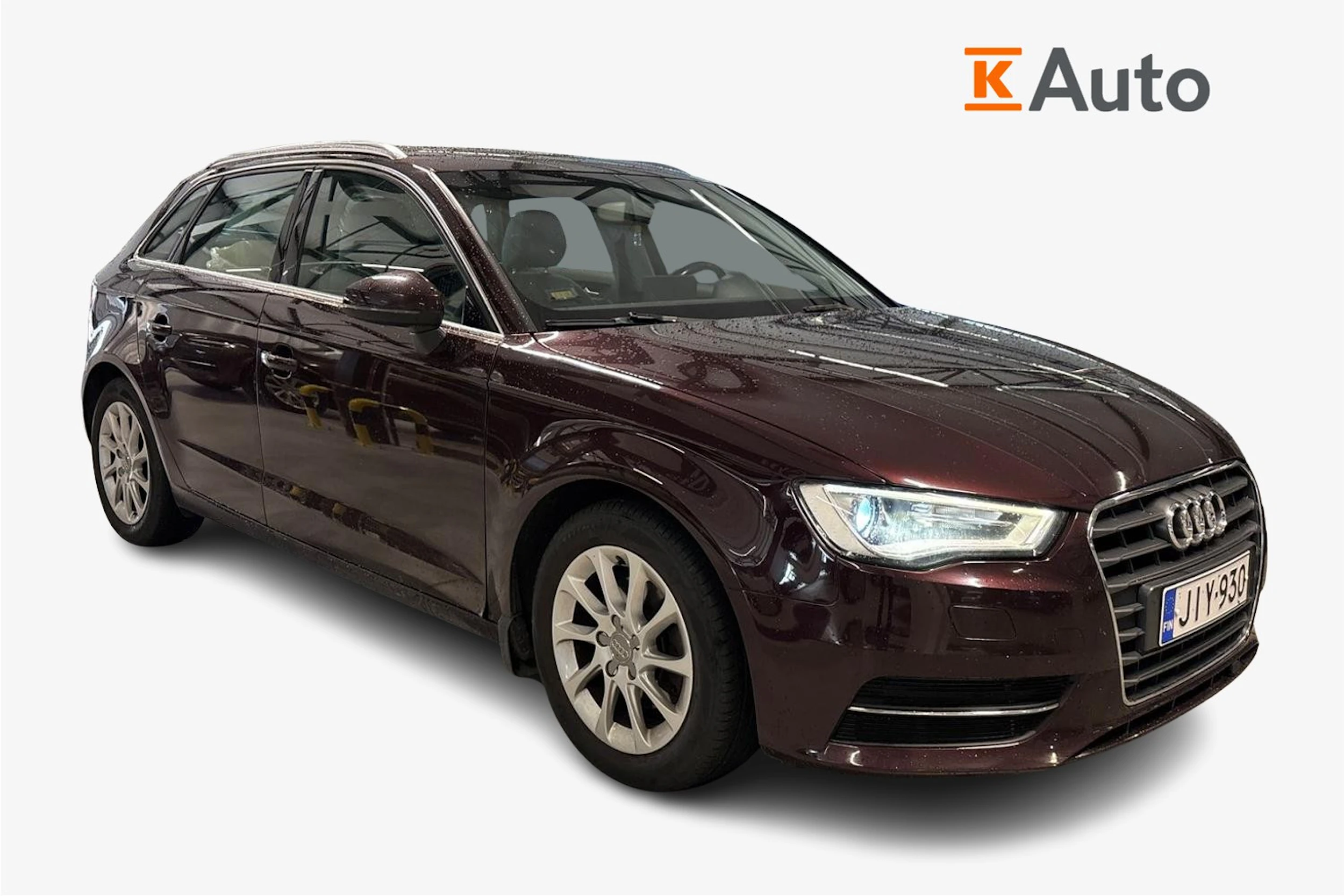 punainen Audi A3 2013 kuva 1.