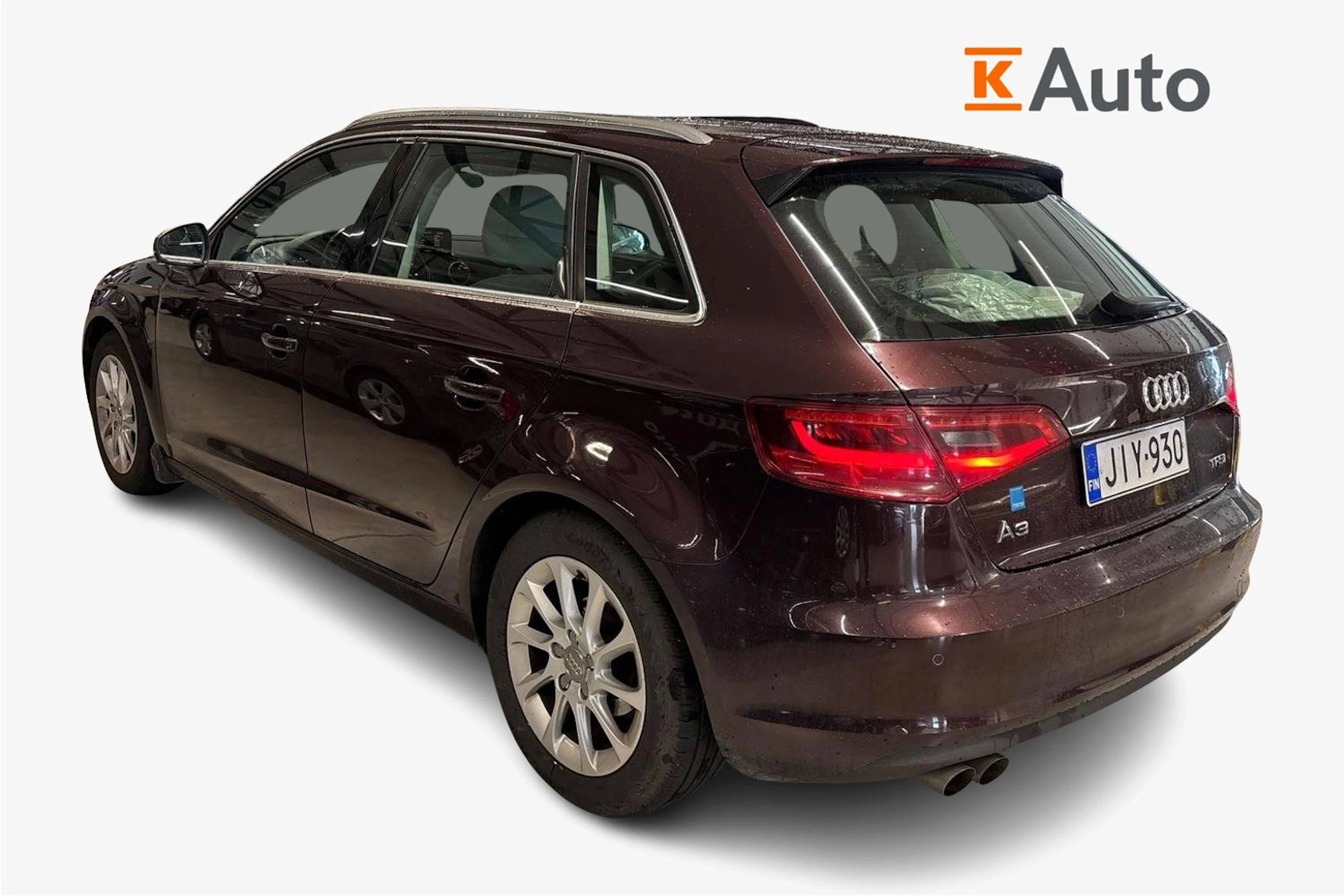 punainen Audi A3 2013 kuva 2.