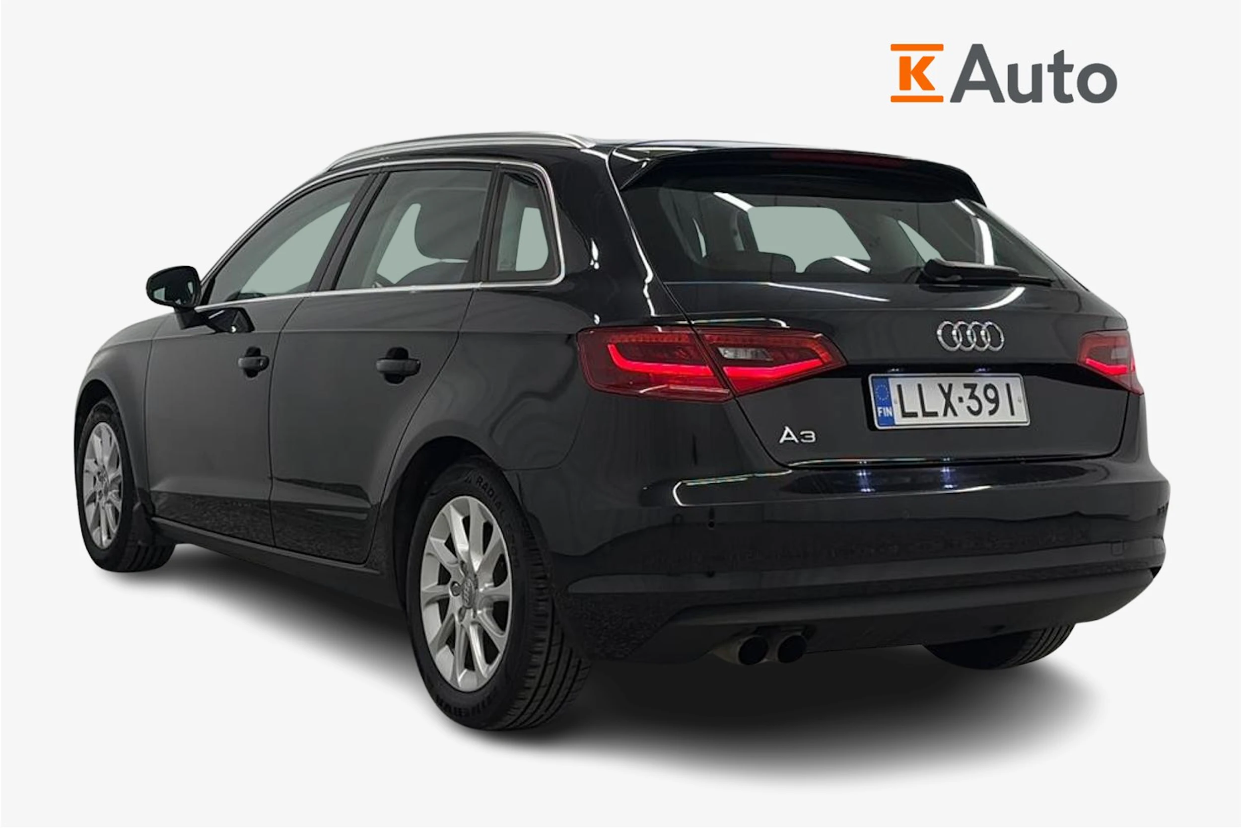 musta Audi A3 2013 kuva 3.