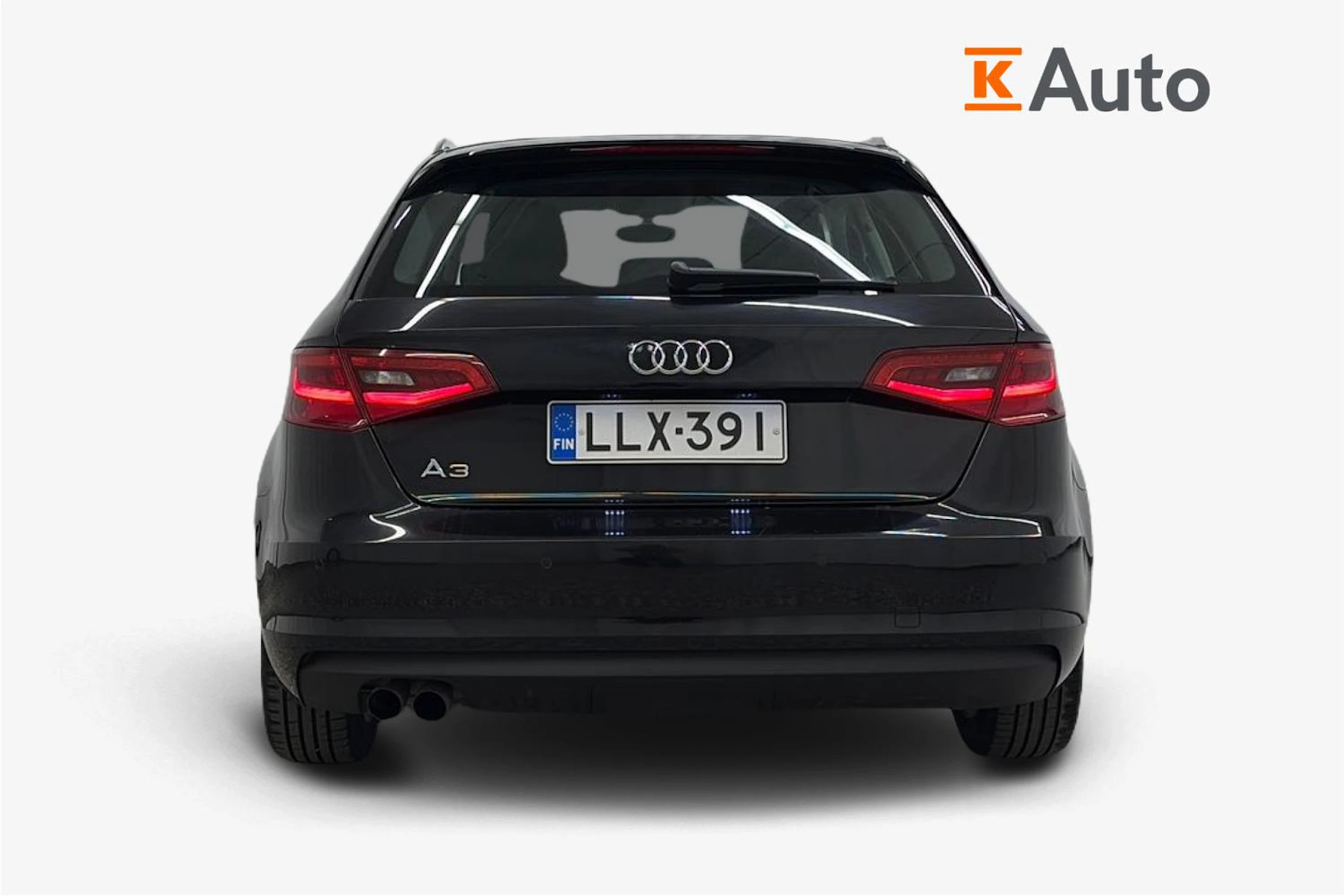 musta Audi A3 2013 kuva 4.