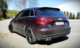 punainen Audi A3 2013 kuva 2.