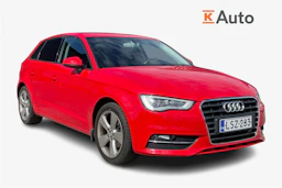 punainen Audi A3 2013 kuva 1.