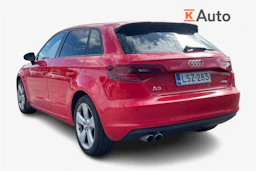punainen Audi A3 2013 kuva 2.