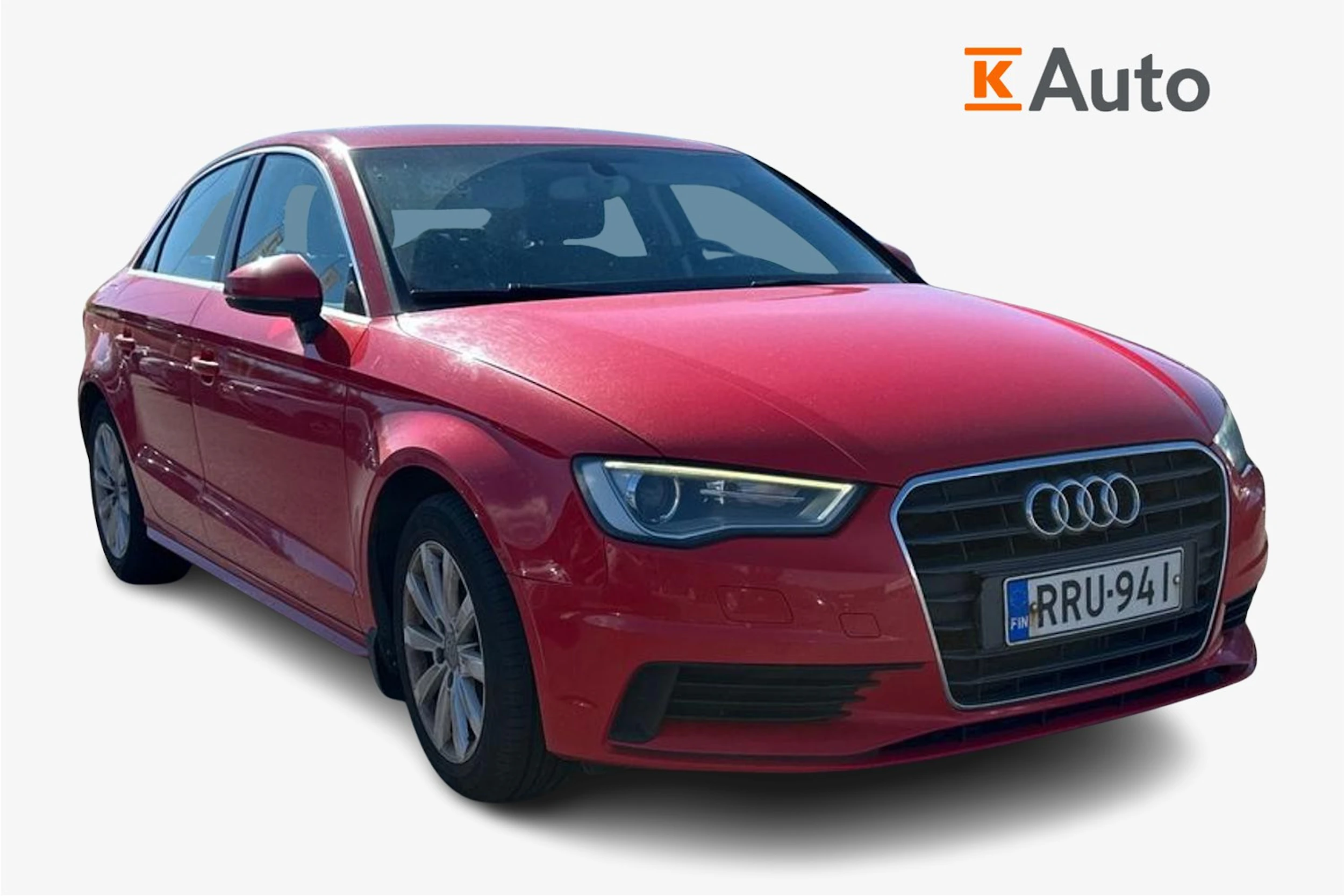 punainen Audi A3 2013 kuva 1.