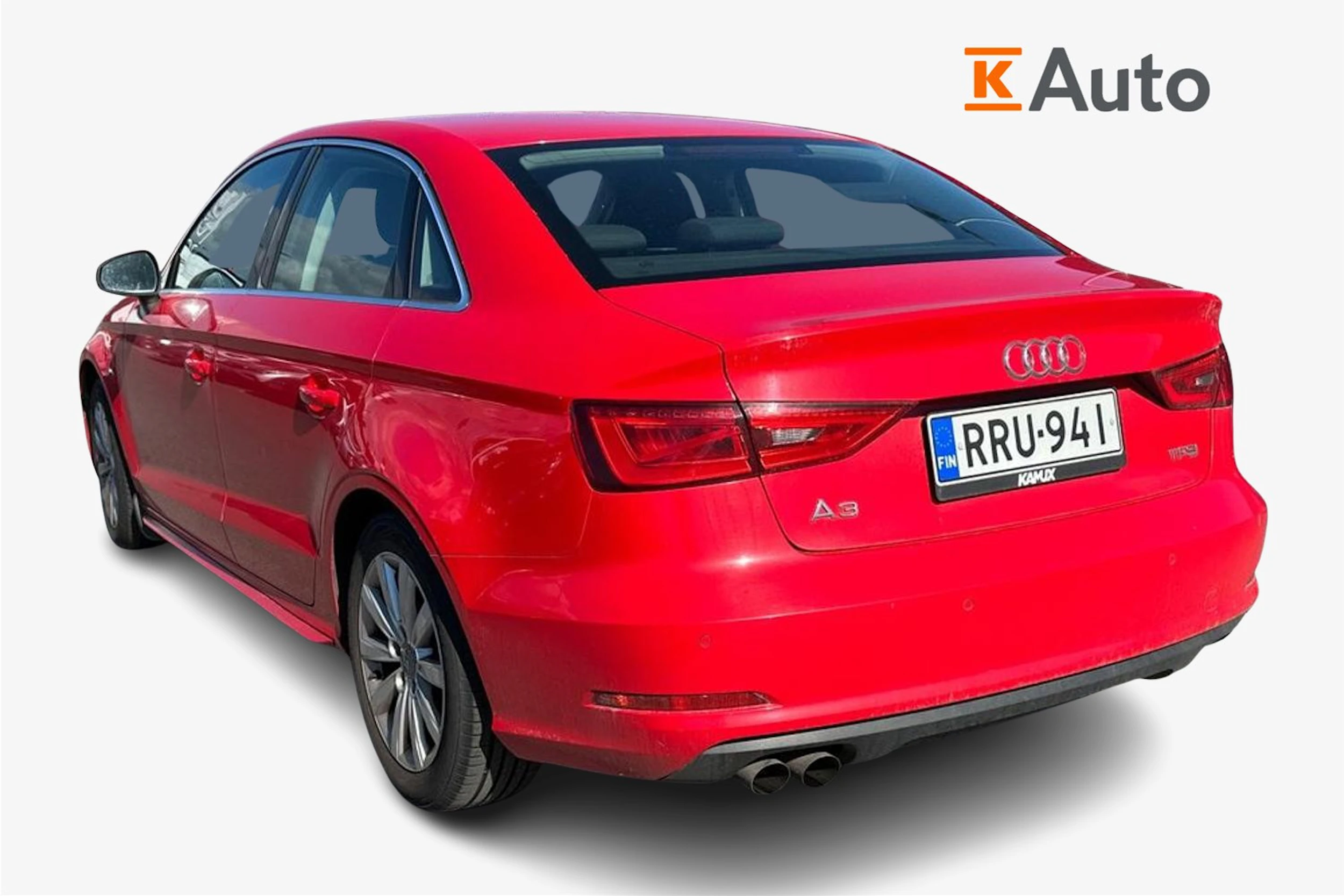 punainen Audi A3 2013 kuva 2.