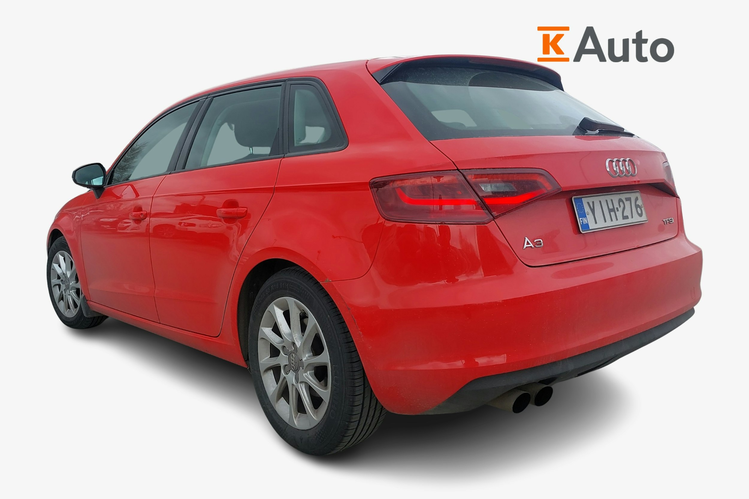 punainen Audi A3 2013 kuva 2.