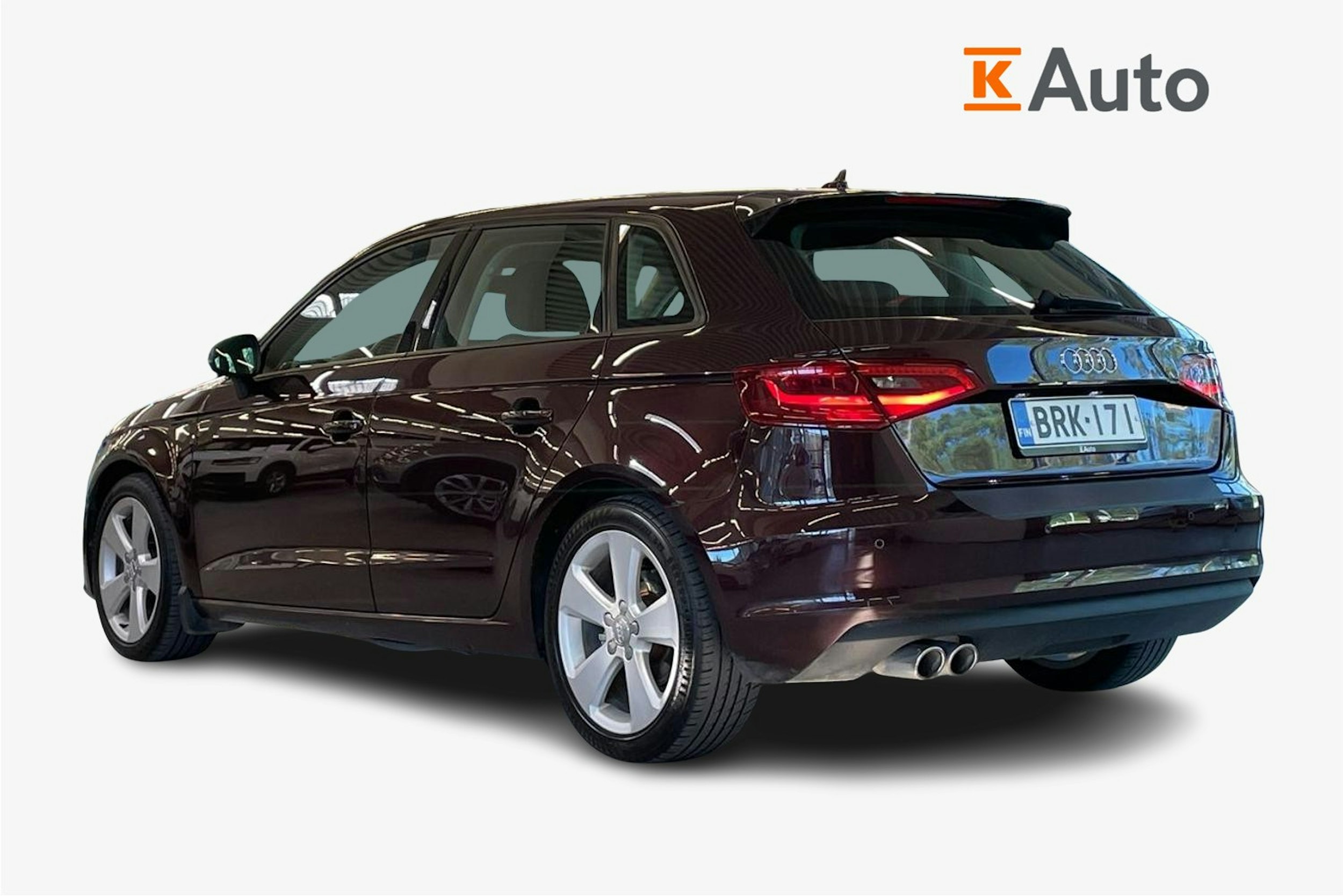 punainen Audi A3 2014 kuva 2.
