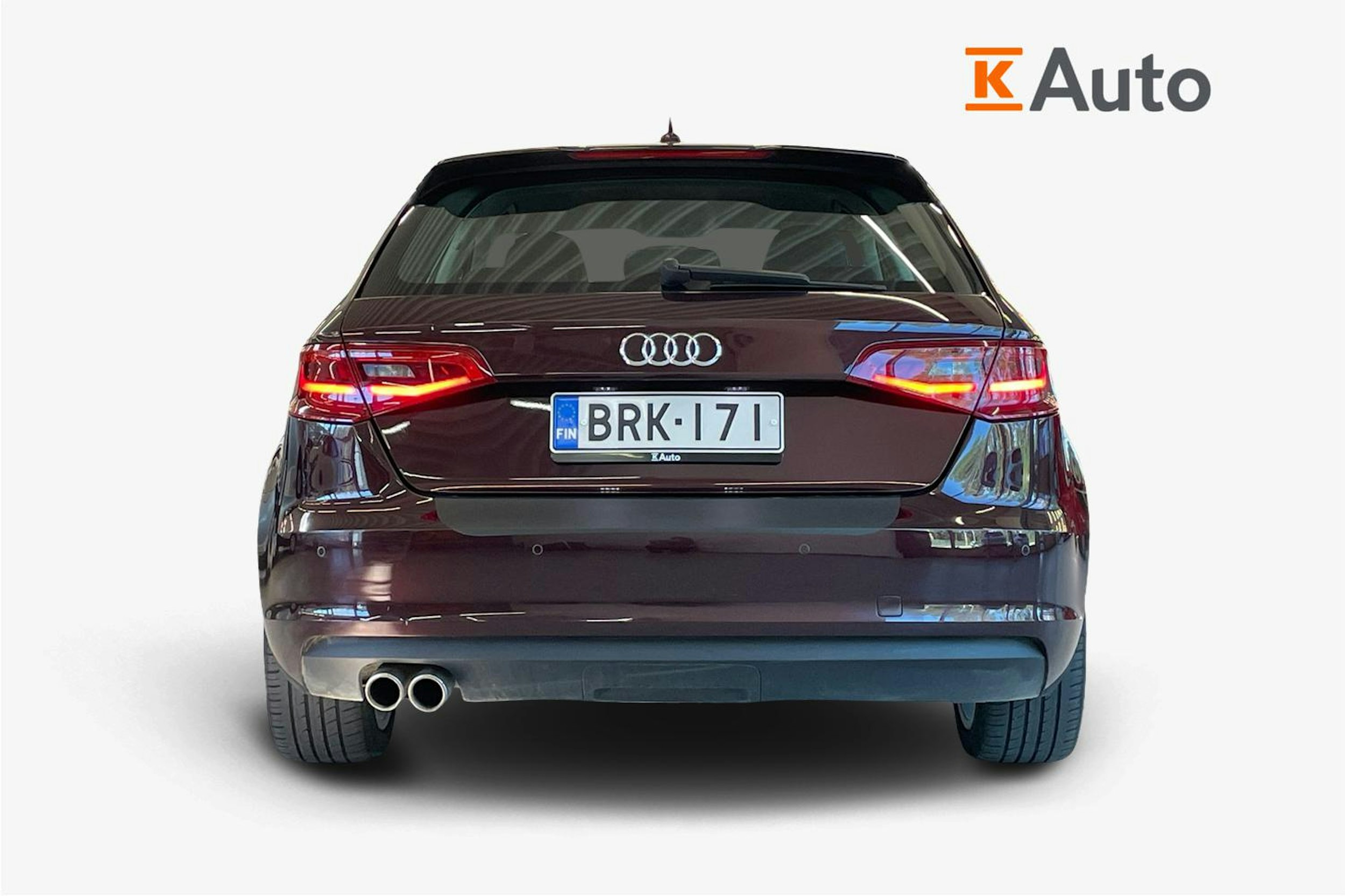 punainen Audi A3 2014 kuva 3.