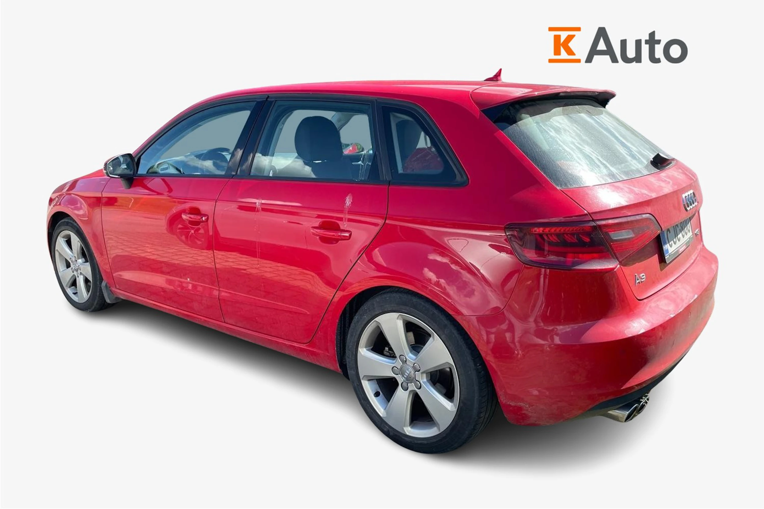 punainen Audi A3 2014 kuva 2.