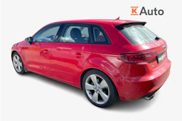 punainen Audi A3 2014 kuva 2.