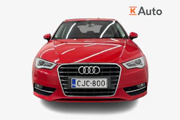 punainen Audi A3 2014 kuva 4.