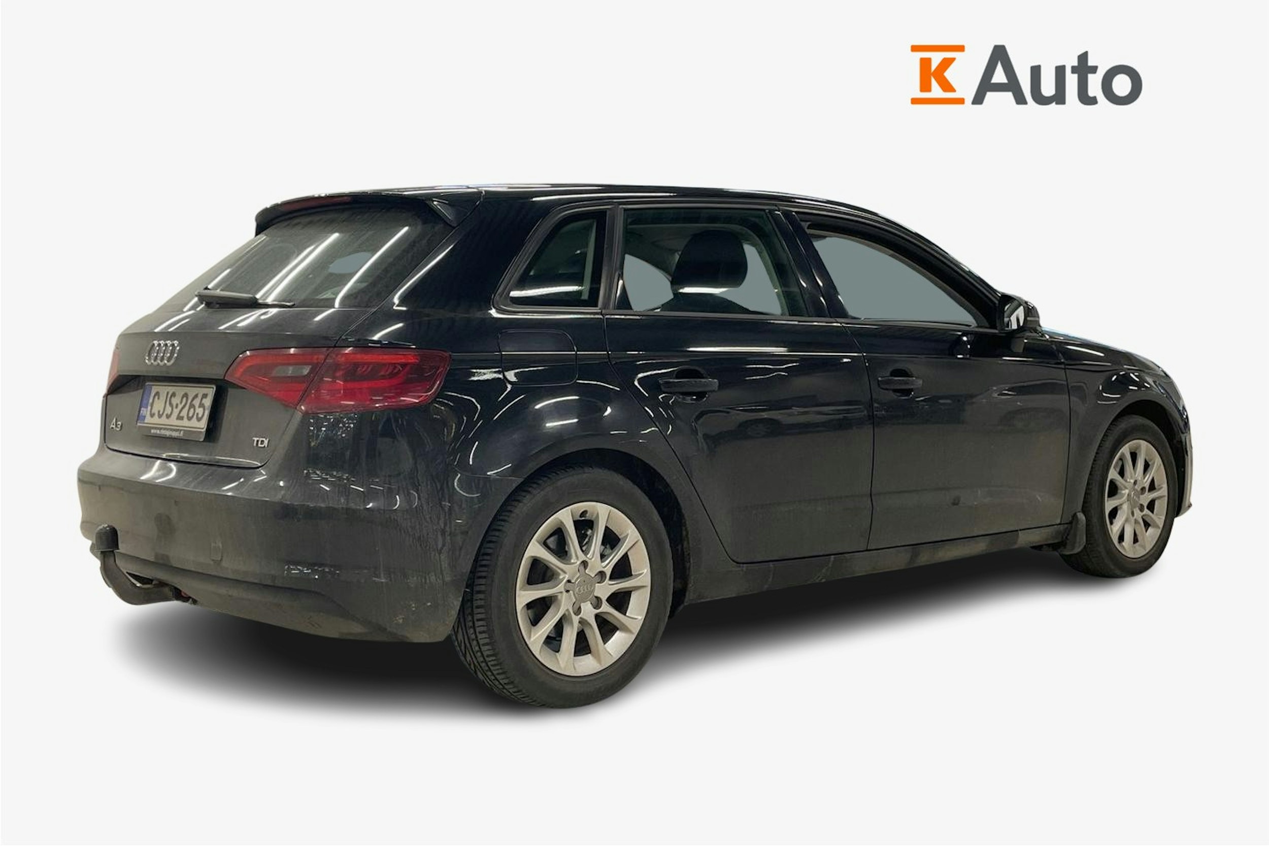 musta Audi A3 2014 kuva 2.