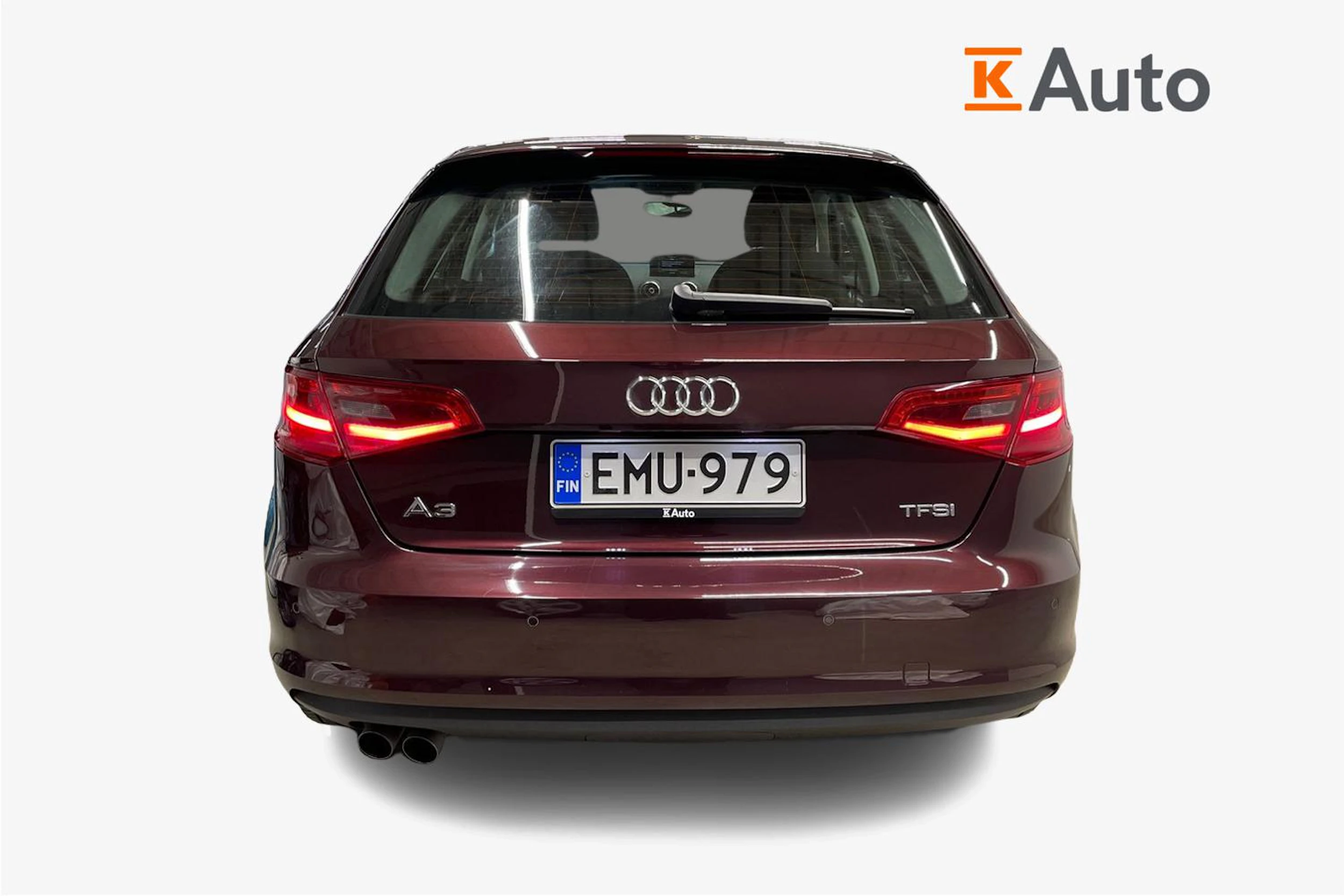 met. punainen Audi A3 2014 kuva 3.