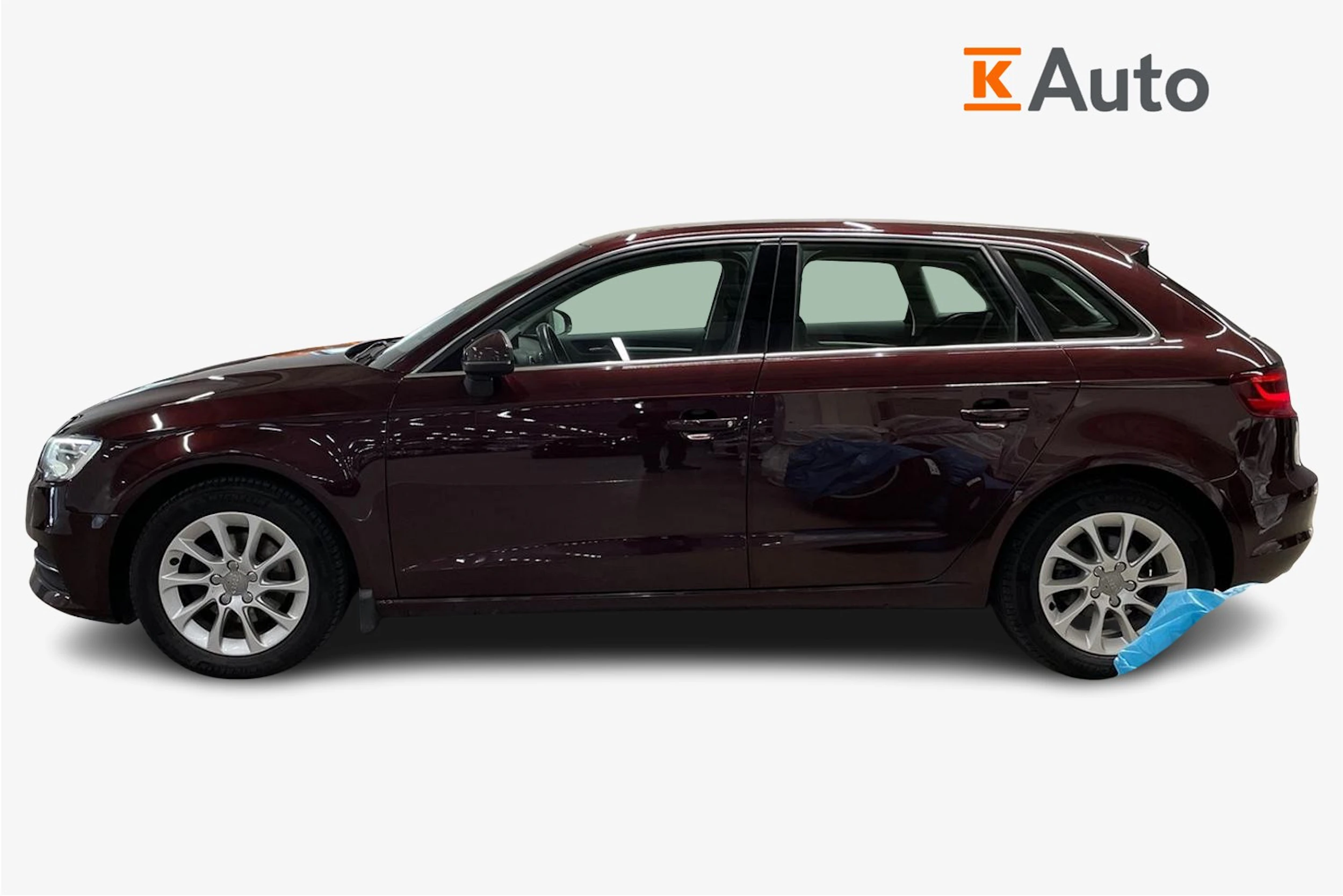 met. punainen Audi A3 2014 kuva 5.