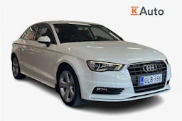 Valkoinen Audi A3 2014 kuva 1.