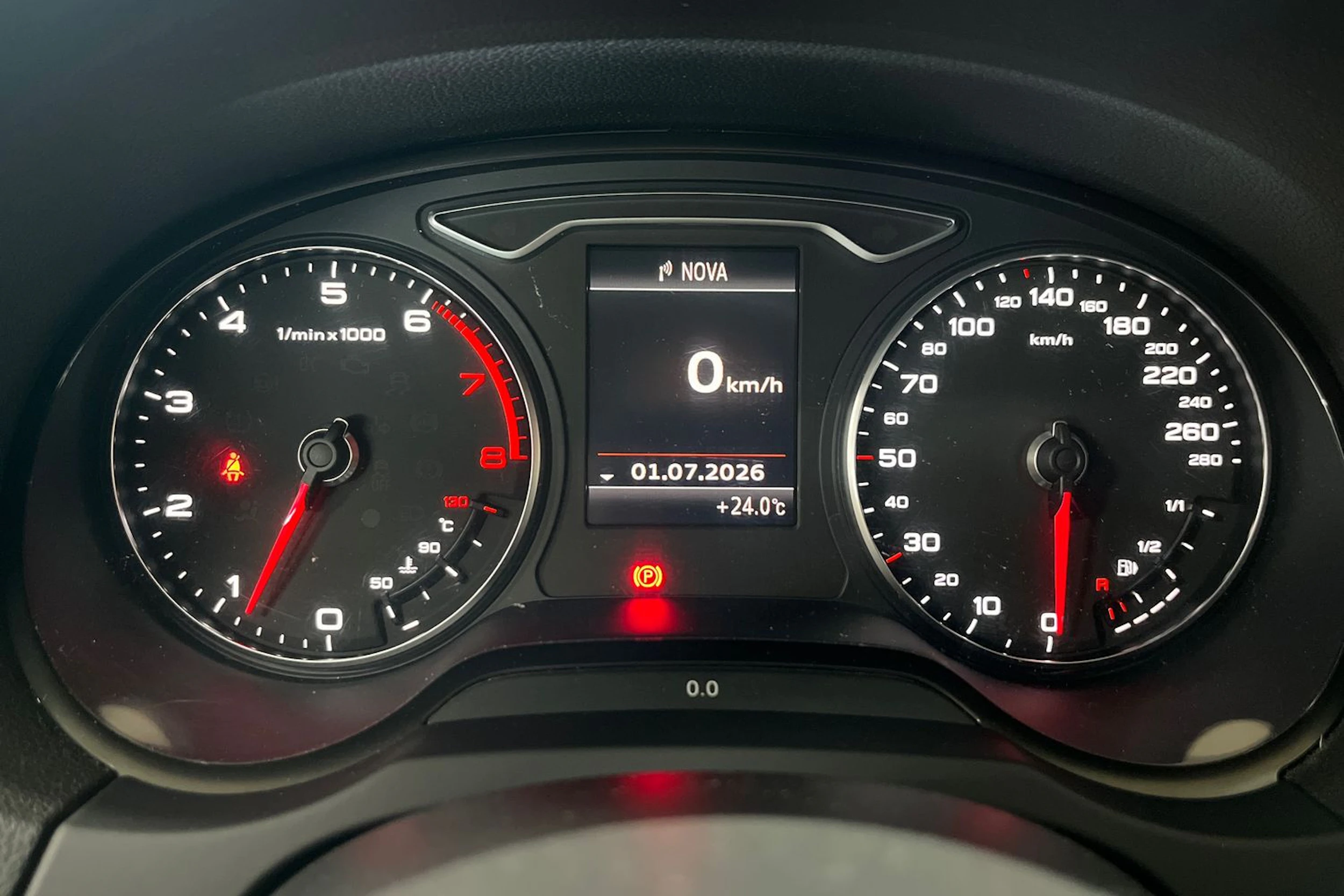 Valkoinen Audi A3 2014 kuva 12.