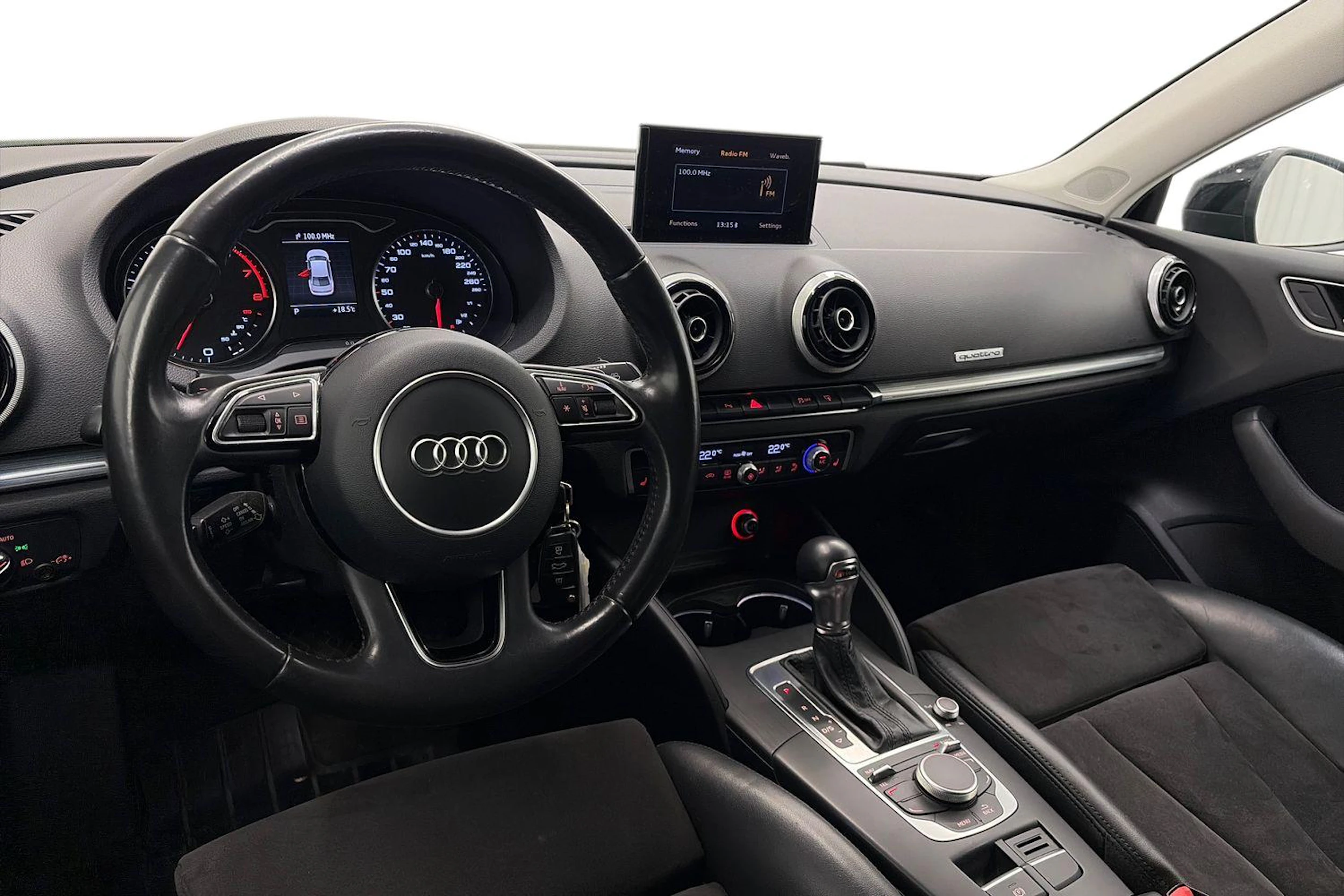 musta Audi A3 2014 kuva 8.