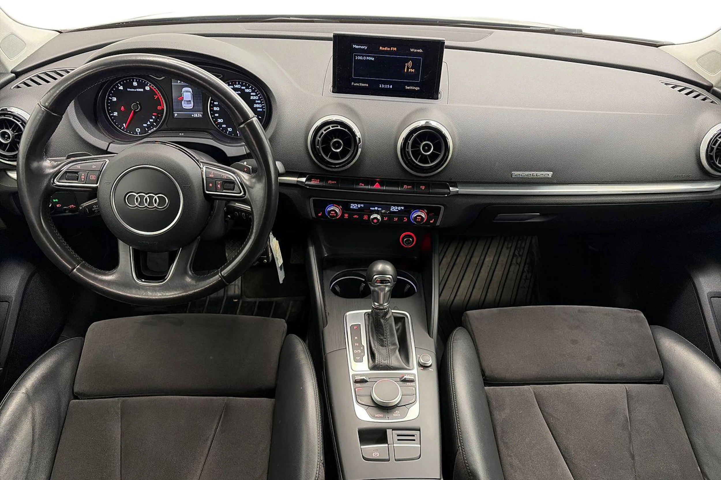 musta Audi A3 2014 kuva 9.