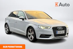 valkoinen Audi A3 2014 kuva 1.