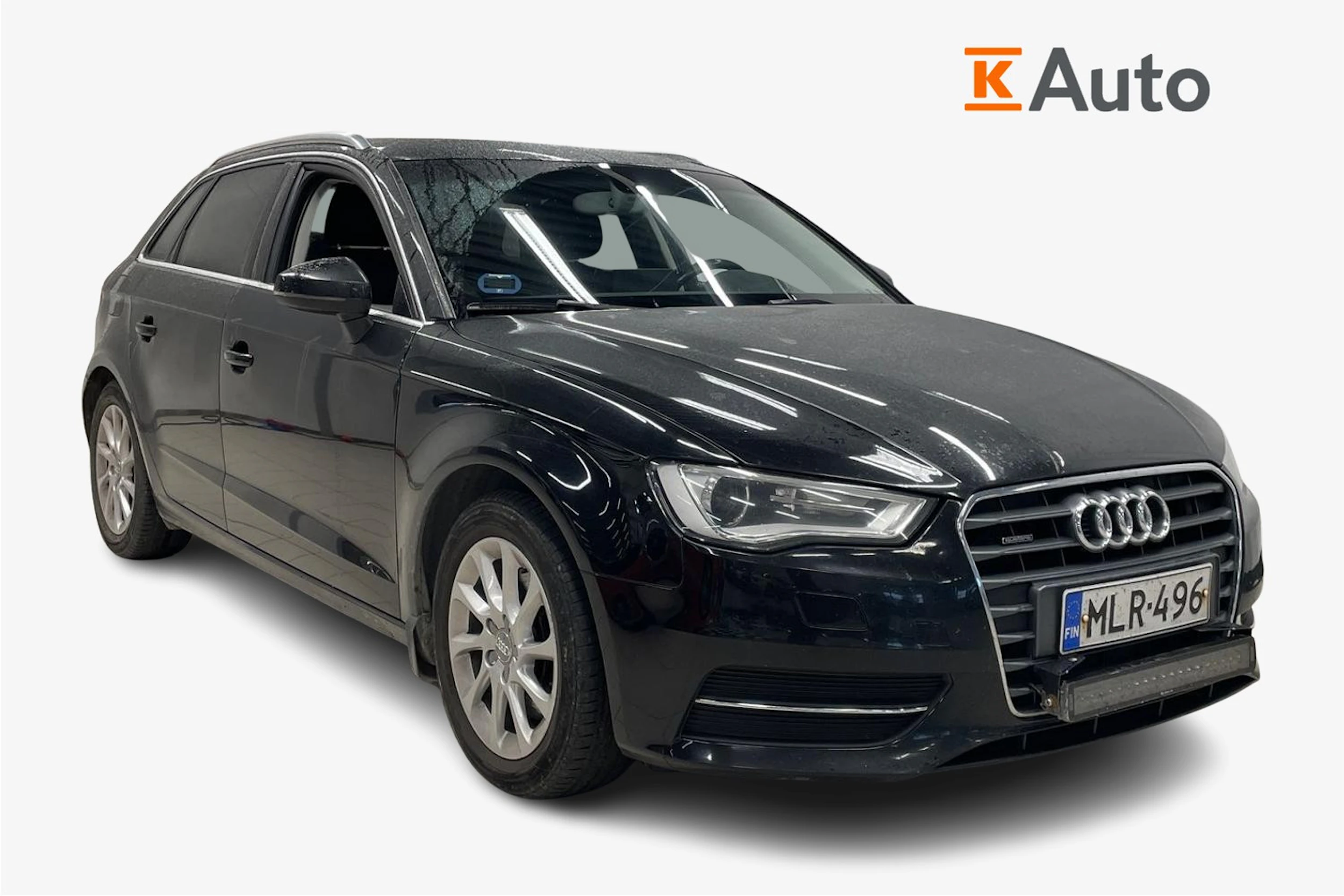 Musta Audi A3 2014 kuva 1.