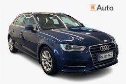 Sininen Audi A3 2014 kuva 1.