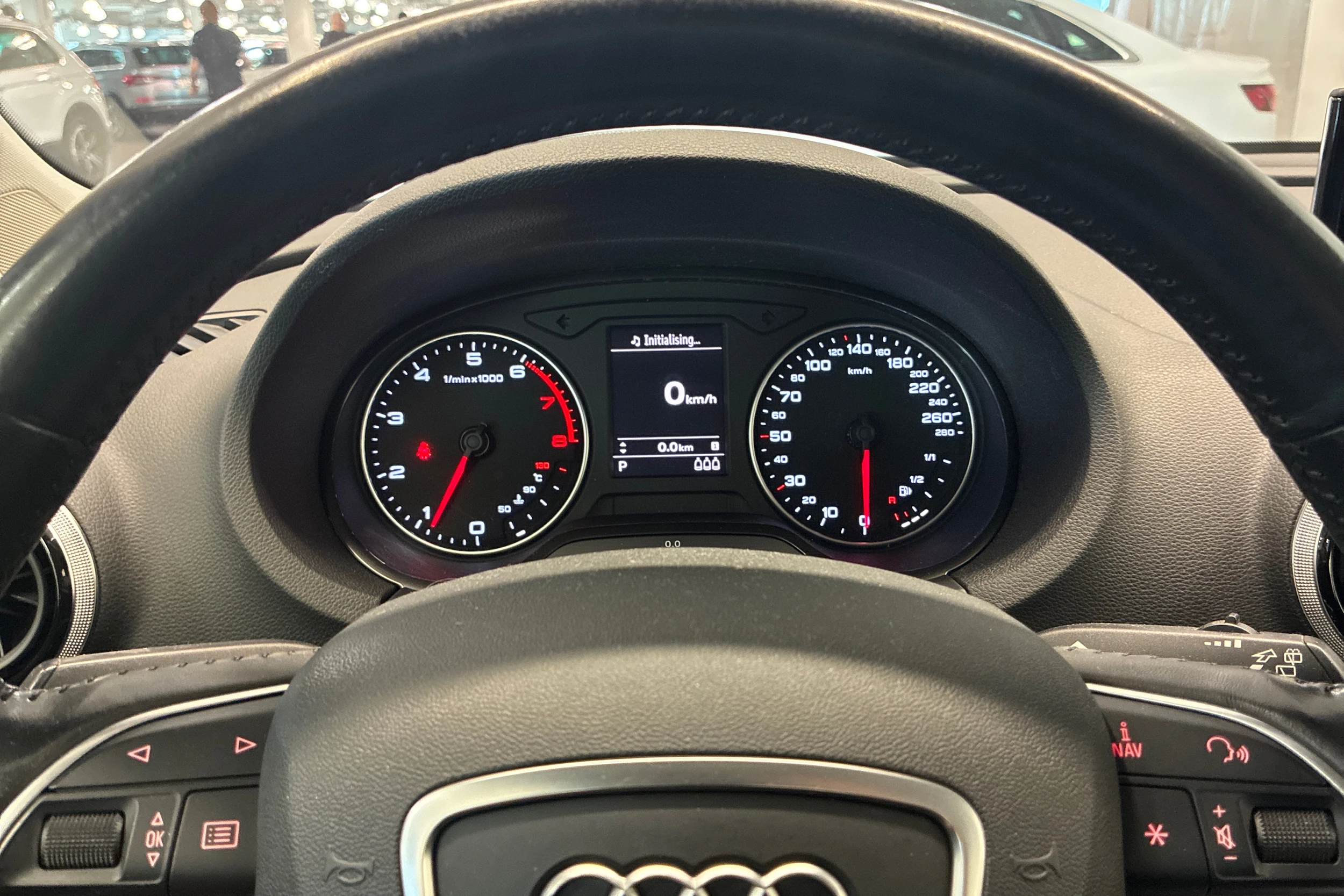 Sininen Audi A3 2014 kuva 13.