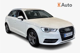 valkoinen Audi A3 2014 kuva 1.