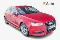 punainen Audi A3 2014 kuva 1.