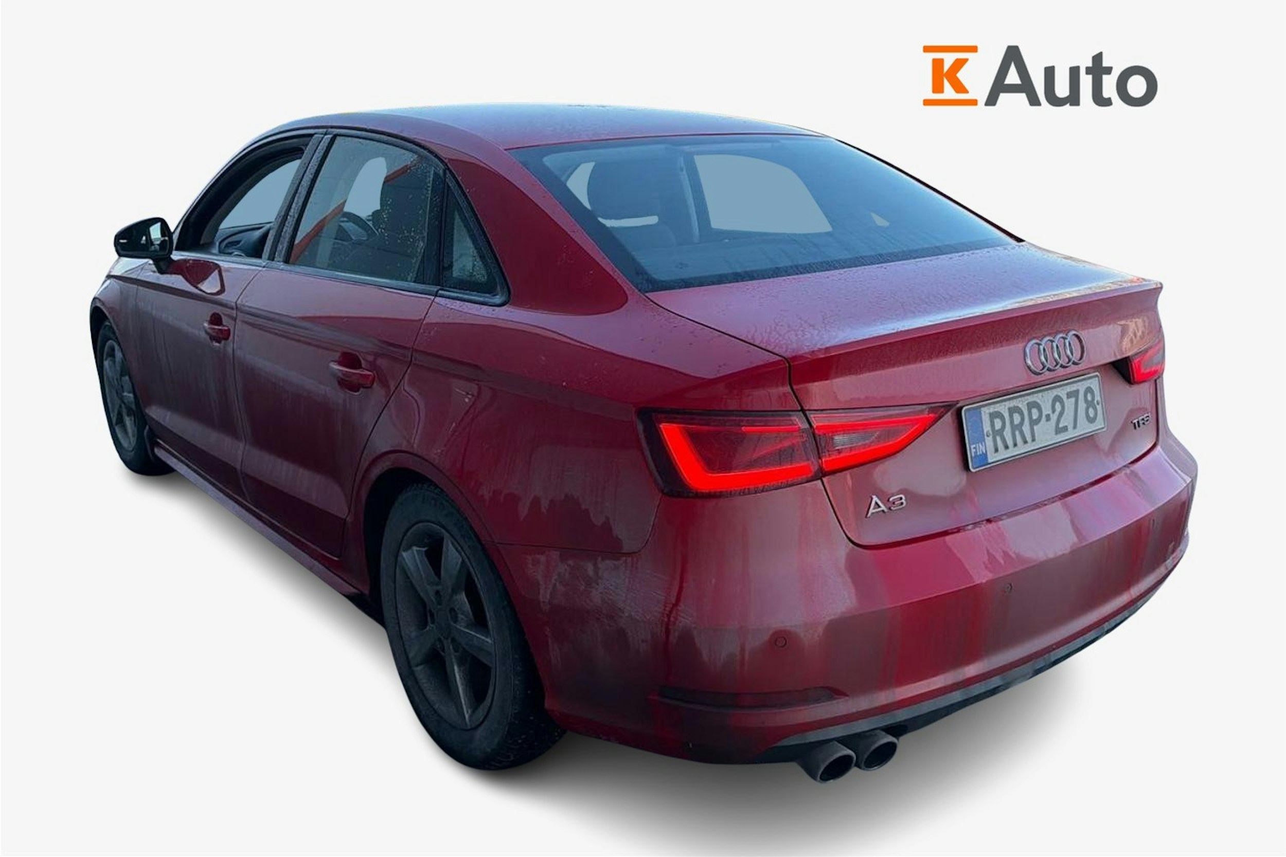punainen Audi A3 2014 kuva 2.