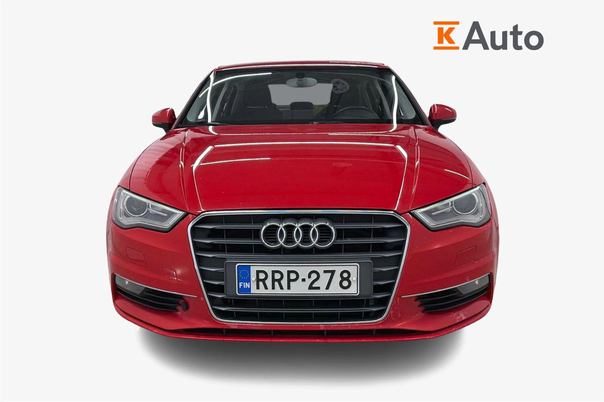 punainen Audi A3 2014 kuva 4.