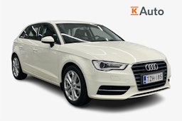 Valkoinen Audi A3 2014 kuva 1.