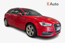 punainen Audi A3 2014 kuva 1.